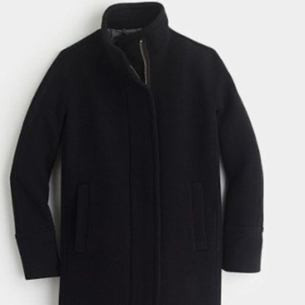 J. Crew Stadium Cloth Cocoon Coat Nello Gori